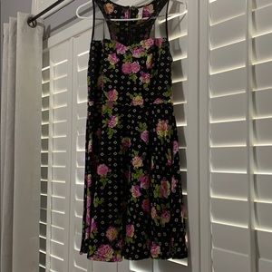 Floral mini dress